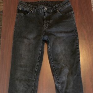 Men black skinny jeans